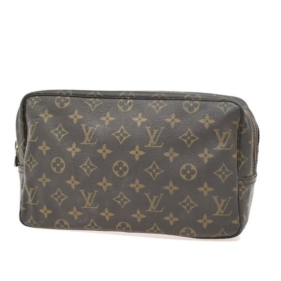LOUIS VUITTON Trousse Toilette 28 Clutch Hand Bag Monogram Brown M47522 68EF490 - Picture 14 of 16
